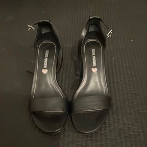 black, kids, steve madden heels